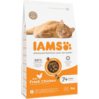 Produktbild von IAMS Advanced Nutrition Senior Cat 7+ Katzenfutter mit Huhn 2 x 3 kg - 2 x 3 kg