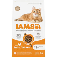 Produktbild von IAMS Advanced Nutrition Senior Katzenfutter mit Huhn getreidefrei 3 kg - 3 kg