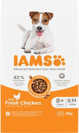 IAMS Advanced Nutrition Senior Trockenfutter mit Huhn für kleine und mittelgroße Hunde 5 kg - 5 kg – Bild 1 von 11