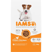 Produktbild von IAMS Advanced Nutrition Senior Trockenfutter mit Huhn für kleine und mittelgroße Hunde 5 kg - 5 kg
