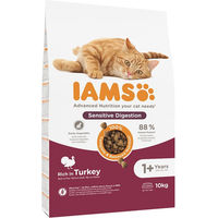 Produktbild von IAMS Advanced Nutrition Sensitive Digestion Hundefutter Adult Pute und Huhn Glutenfrei 2 x 10 kg - 2 x 10 kg