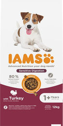 IAMS Advanced Nutrition Sensitive Digestion Hundefutter mit Pute 12 kg – Bild 1 von 1
