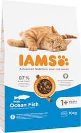 Produktbild von IAMS Advanced Nutrition Trockenfutter für erwachsene Katzen mit Huhn und Fisch 10 kg - 10 kg