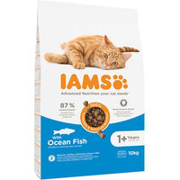 Produktbild von IAMS Advanced Nutrition Trockenfutter für erwachsene Katzen mit Huhn und Fisch 10 kg - 10 kg