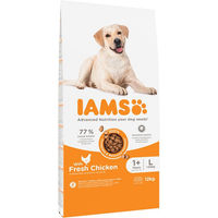 Produktbild von IAMS Advanced Nutrition Trockenfutter für große Hunde Adult Huhn und Pute getreidefrei 2 x 12 kg - 2 x 12 kg