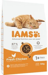 IAMS Advanced Nutrition Trockenfutter Katze Adult Geflügel mit hohem Fleischanteil 2x10 kg - 2 x 10 kg – Bild 1 von 3