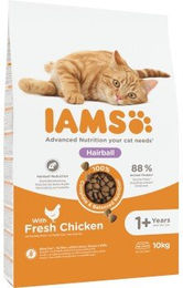 IAMS Advanced Nutrition Trockenfutter Katze Adult Hairball Huhn und Pute 2x10 kg - 2 x 10 kg – Bild 1 von 3