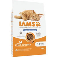 Produktbild von IAMS Advanced Nutrition Trockenfutter Katze Adult Light Huhn und Pute zur Gewichtskontrolle 2x10 kg