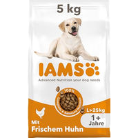Produktbild von IAMS for Vitality Trockenfutter für große Hunde Adult mit Huhn und Pute getreidefrei 5 kg - 5 kg
