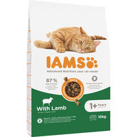 Produktbild von IAMS Katzenfutter Trockenfutter Adult mit Lamm und Huhn 10 kg - 10 kg
