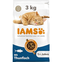 Produktbild von IAMS Katzenfutter Trockenfutter Thunfisch Adult ohne Farb- und Aromastoffe 3 kg - 3 kg
