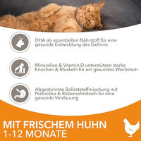 Produktbild von IAMS Kitten Trockenfutter Huhn Getreidefrei 1500g