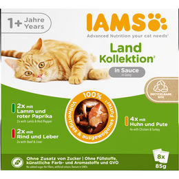 IAMS Land Mix in Sauce Katzennassfutter – Bild 1 von 1