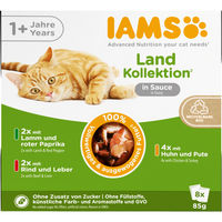 Produktbild von IAMS Land Mix in Sauce Katzennassfutter