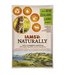 IAMS Naturally Katzen Nassfutter Adult mit Lamm in Sauce 85 g - 85 g – Bild 1 von 10