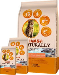 IAMS Naturally Katzenfutter Adult Lachs und Reis 700 g – Bild 1 von 3