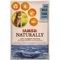 Produktbild von IAMS Naturally Katzenfutter Adult Thunfisch in Sauce 24 x 85 g - 85 g