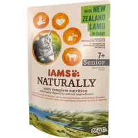 Produktbild von IAMS Naturally Senior Katzenfutter Lamm in Sauce 85g - 85 g