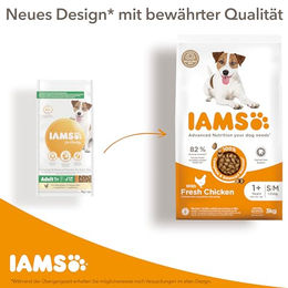 IAMS Senior Hundefutter trocken Huhn weizenfrei für kleine und mittelgroße Hunde 3 kg – Bild 1 von 9