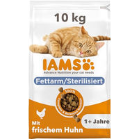 Produktbild von IAMS Trockenfutter für sterilisierte Katzen Adult Huhn Light ohne Farb- und Aromastoffe 10 kg - 10 kg