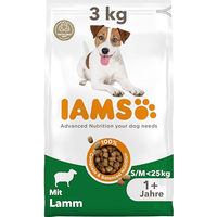 Produktbild von IAMS Trockenfutter Lamm für kleine und mittelgroße erwachsene Hunde weizenfrei 3 kg