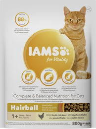 IAMS Vital Katze Adult Anti-Haarballen Huhn mit hohem Fleischanteil 800g - 800 g – Bild 1 von 3