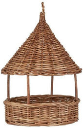 Ib Laursen Vogelhaus aus Weidenholz Braun 23x35cm – Bild 1 von 2