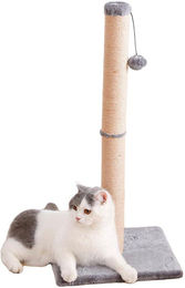 Ibenzoa Kratzbaum für Katzen und Kätzchen mit Sisalstamm und Plüschball 75 x 35 x 35 cm – Bild 1 von 1