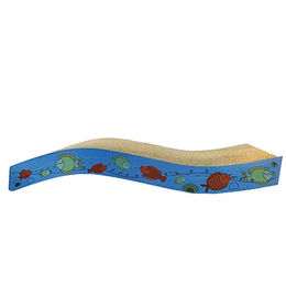 ICA Kratzbaum Fische bunt 45 x 22 x 10 cm – Bild 1 von 1