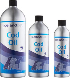 Iceland Pet Cod Oil Kabeljau Öl für Haut, Fell und Gelenke 250 ml – Bild 1 von 2
