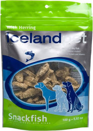Iceland Pet Hundeschleckerei Hering Monoprotein Trockenfleisch 100 g – Bild 1 von 2