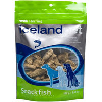 Produktbild von Iceland Pet Hundeschleckerei Hering Monoprotein Trockenfleisch 100 g