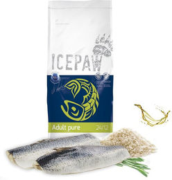 ICEPAW Adult Pure Hundetrockenfutter Hering und Reis 14 kg glutenfrei – Bild 1 von 6
