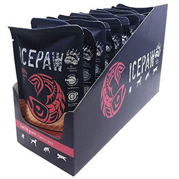 ICEPAW High Premium Feuchtfutter für Hunde Lachs Hypoallergen Getreidefrei 12 x 100 g – Bild 1 von 2