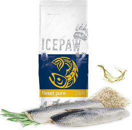 ICEPAW Reset Pure Trockenfutter Hering und Reis für sensible Hunde Adult glutenfrei 4 x 2 kg – Bild 1 von 2