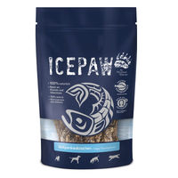 Produktbild von ICEPAW Welpen Kauknochen aus Rinderhaut und Lachshaut zur Zahnpflege 250g - 4 x 62,5 g