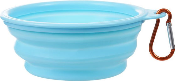 Produktbild von Icepeak Pet Trailtripper Reisenapf aus TPR in Hellblau Größe L Ø 18 cm