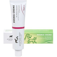 Produktbild von Ichtho Vet Derma-Creme Pfotenpflege für Hunde und Katzen 50 g