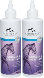 Produktbild von ICHTHO VET Sommer & Fessel-Gel Wundpflege für Pferde 500 ml