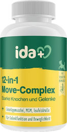 Produktbild von IdaPlus 12-in-1 Move-Complex Gelenk-Supplement mit Vitaminen für Hunde und Katzen 160 g