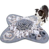 Produktbild von IEUUMLER Hund Schnüffelteppich Intelligenzspielzeug Trainingsmatte Grau