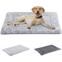 Produktbild von IEUUMLER Hundematte und Katzenkissen aus Plüsch Waschbar Grau XS