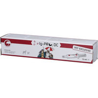 Produktbild von Ig-Pro DC Paste zur Unterstützung der Magen-Darm-Funktion für Hunde, Katzen, Schafe und Ziegen mit Elektrolyten und Vitaminen