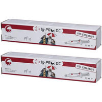 Produktbild von Ig-Pro DC Paste zur Unterstützung der Magen-Darm-Funktion für Hunde, Katzen, Schafe und Ziegen mit Vitaminen und Elektrolyten 30g