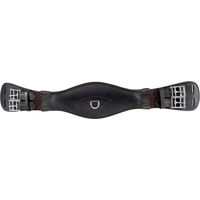 Produktbild von Ikonic Anatomischer Dressurgurt aus Leder in Schwarz