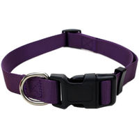 Produktbild von Illes-Laedchen Hundehalsband aus Nylon mit Klickverschluss Lila