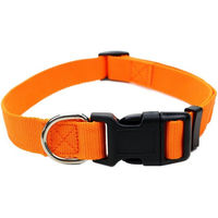 Produktbild von Illes-Laedchen Hundehalsband aus Nylon mit Klickverschluss Orange