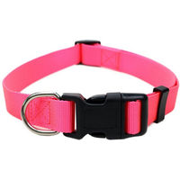 Produktbild von Illes-Laedchen Hundehalsband aus Nylon mit Klickverschluss Rosa S M L