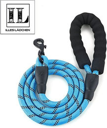 Illes-Laedchen Hundeleine aus Nylonseil mit gepolsterter Handschlaufe 150 cm – Bild 1 von 1