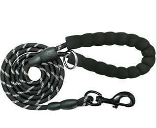 Produktbild von Illes-Laedchen Hundeleine aus wasserabweisendem Nylon-Seil mit gepolsterter Handschlaufe für Hunde